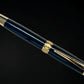 Exotic Gaboon Ebony, Gold Highlander SKYE, One of a Kind Handcrafted Rollerball Pen. Custom, Artisan Rare and Unique, Handmade in CO - HighlanderPen