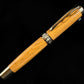 Exotic Bethlehem Olivewood | Black Titanium Rollerball | Handmade by Highlander | 120 GSM Journal Included