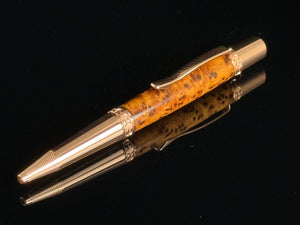 Exotic Thuya Burl Wood Ballpoint Pen - A Thoughtful Gift