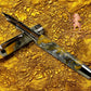 Embervault | Black Titanium & Molten Gold Resin Fountain Pen | Handmade by Highlander