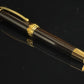 East Indian Rosewood | Gold Rollerball Pen | Handcrafted by Highlander