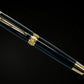 Exotic Gaboon Ebony, Gold Highlander SKYE, One of a Kind Handcrafted Rollerball Pen. Custom, Artisan Rare and Unique, Handmade in CO - HighlanderPen