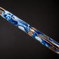 “Copper Waterfall” Rose Gold Acrylic Rollerball Pen, Artisan Handcrafted Writing Instrument. Handmade Custom in Colorado. One of a Kind. - HighlanderPen