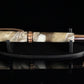 “Champagne Marble” Red Gold Rollerball Pen