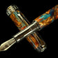 Dragon Skin | Black Titanium Fountain Pen | Handcrafted by Highlander