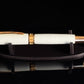 Bespoke “Jade" Resin Gold Fountain Pen - Memorable Gift