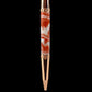 Rose Gold "Peppermint" Handmade Glasgow Ballpoint Pen. One of a Kind, Handcrafted by Highlander Pen in CO. Box, Ink, & Sleeve Included. [ML-BP-1202-01]