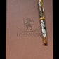 Molten Metals Rollerball Pen | Gold Trim | Handcrafted by Highlander