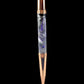 Rose Gold "Purple Haze" Handmade Glasgow Ballpoint Pen. One of a Kind, Handcrafted by Highlander Pen in CO. Box, Ink, & Sleeve Included. [ML-BP-1210-01]