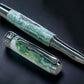 Wintergreen, One of a Kind, Handmade Custom Black Titanium Rollerball Pen. Artisan Rare & Unique, Completely Handcrafted in Colorado, USA. - HighlanderPen