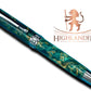 Timeless “British Racing Green” Black Titanium Rollerball Pen, Artisan Handcrafted Writing Instrument. Handmade in CO. Ink, Sleeve, & Box Included - HighlanderPen