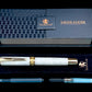 Elegant “Pearly Opal” Handcrafted Acrylic Gold Fountain Pen, One of a Kind, Handmade in Colorado. Ink, Converter, Sleeve, & Box Included - HighlanderPen