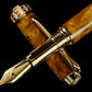 Museum Grade Thuya Burl Wood |  Red Gold Fountain Pen | Highlander Rare Wood Pen Collection