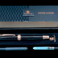 Exotic Gaboon Ebony Wood~Highlander Rose Gold Fountain Pen, One of a Kind, Handmade in Colorado. Ink, Converter, Pen Sleeve & Box Included. (ML-FP-0926-02) - HighlanderPen