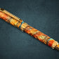 Highlander “Dragon Skin” | Red Gold Edinburgh Model Luxury Handmade Fountain Pen