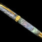 Black Opal | Gold Rollerball Pen | Luxury Writing Pen