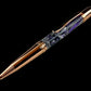 Rose Gold "Purple Haze" Handmade Glasgow Ballpoint Pen. One of a Kind, Handcrafted by Highlander Pen in CO. Box, Ink, & Sleeve Included. [ML-BP-1210-01]