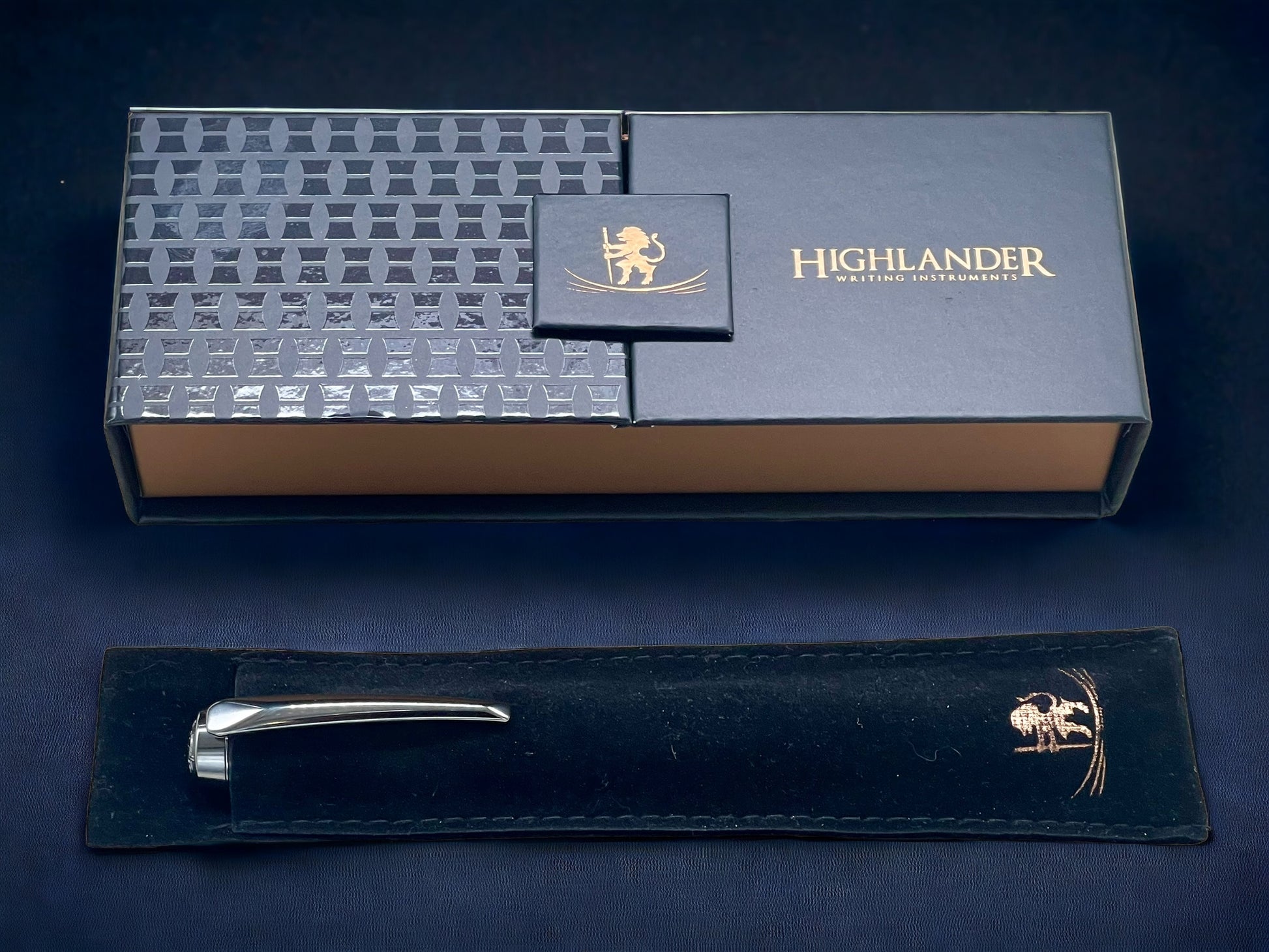 “Evergreen”, One of a Kind, Black Titanium “SKYE”, Handmade Acrylic Fountain Pen. Artisan Rare & Unique, Custom, Handcrafted in Colorado, USA. - HighlanderPen