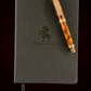 Museum Grade Thuya Burl Wood | Edinburgh Red Gold Fountain Pen | Highlander Rare Wood Pen Collection