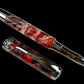 Black Titanium “Up in Smoke” Handmade Rollerball Pen. One of a Kind. Handcrafted in CO. Ink, Box & Sleeve Included, by Highlander Pen. [ML-RB-1201-01]