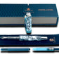 Timeless “Imperial Black” Black Titanium Fountain Pen, Artisan Handcrafted Writing Instrument. Converter, Ink, Sleeve & Box Included. - HighlanderPen