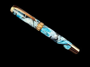 “North Atlantic” Red Gold Rollerball Pen