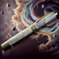 Mystic Opal | Black Titanium Rollerball Pen | Highlander Collection