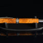 Amboyna Sovereign | Exotic Amboyna Wood & Black Titanium Fountain Pen | Handmade by Highlander
