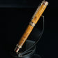 Exotic Thuya Burl Wood Red Gold Fountain Pen | Handcrafted In Colorado