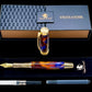 Striking “Maui Sunset” Gold Fountain Pen, Artisan Handcrafted Writing Instrument. Simple to Use. Handmade Custom in Colorado, One of a Kind. - HighlanderPen