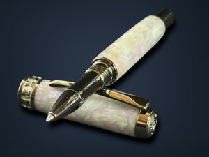 Black Opal | Black Titanium Rollerball Pen | Highlander Collection
