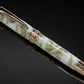 “Gold Marble”, One of a Kind, Rose Gold, Handmade Custom Acrylic Fountain Pen. Artisan Rare & Unique, Completely Handcrafted in Colorado, USA - HighlanderPen