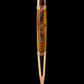 Rose Gold Exotic Thuya Burl Handmade Glasgow Ballpoint Pen. One of a Kind, Handcrafted by Highlander Pen in CO. Box, Ink, & Sleeve Included. [ML-BP-1123-08]