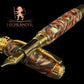 Whimsical Handcrafted Gold Fountain Pen | Luxury Writing Gift by Highlander