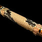 Edinburgh Authentic Reticulated Python Red Gold Fountain Pen ML-FP-0303-01