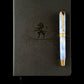 Sapphire Opal | Gold Fountain Pen | Highlander Collection