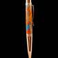 Rose Gold "Dragon Skin" Handmade Glasgow Ballpoint Pen. One of a Kind, Handcrafted by Highlander Pen in CO. Box, Ink, & Sleeve Included. [ML-BP-1130-02]