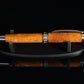 Amboyna Sovereign | Exotic Amboyna Wood & Black Titanium Fountain Pen | Handmade by Highlander