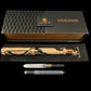 Edinburgh Authentic Reticulated Python Red Gold Fountain Pen ML-FP-0303-01