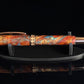 Red Gold “Dragon Skin” Bespoke Rollerball Pen - Memorable Handmade Gift