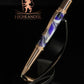Red Gold “Zeus” Handmade Highlander Glasgow Ballpoint Pen. A thoughtful gift for the writing enthusiast.