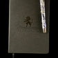 Whimsical Purple | Black Titanium Fountain Pen | Handcrafted by Highlander