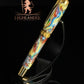 Confetti Storm | Gold Rollerball Pen – Handmade in Colorado
