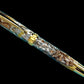 Striking “Molten Metals” Handcrafted Gold Rollerball Pen, One of a Kind, Handmade in Colorado. Ink, Velvet Sleeve, and Pen Box Included. - HighlanderPen