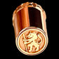 Dragon Skin | Red Gold Glasgow Ballpoint Pen | Luxury Writing Instrument by Highlander