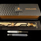 Authentic Reticulated Python Red Gold Highlander Fountain Pen