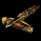 Dragon Skin | Gold Rollerball Pen by Highlander | A Striking Gift