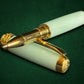 Highlander “Jade” | Gold Rollerball Pen Handcrafted in Colorado
