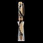 Authentic Reticualted Python Highlander Red Gold Fountain Pen