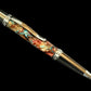 Dragon Skin | Polished Chrome Glasgow Ballpoint Pen | Stiking Pen For Writers